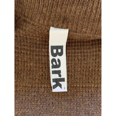 Pre-owned Bark Wool Coat In Brown