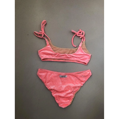 Pre-owned Anniel Two-piece Swimsuit In Pink