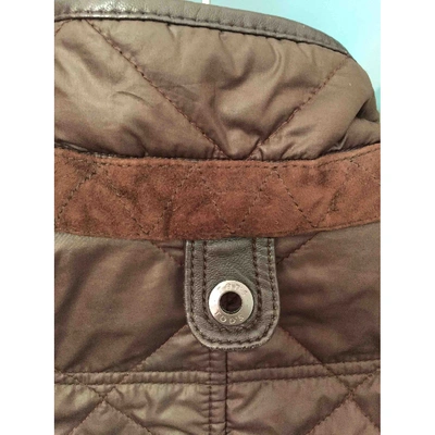 Pre-owned Tod's Short Vest In Brown