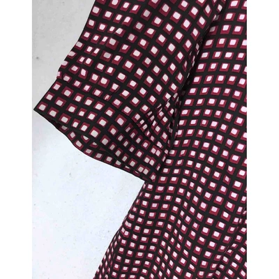 Pre-owned Marni Mid-length Dress In Burgundy