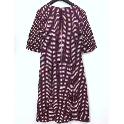 Pre-owned Marni Mid-length Dress In Burgundy