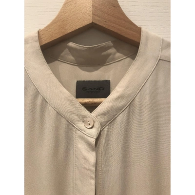 Pre-owned Sand Beige  Top