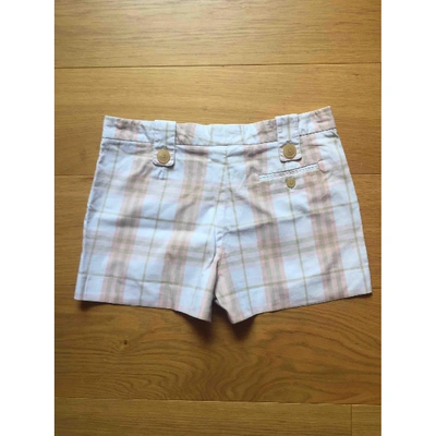 Pre-owned Burberry Multicolour Cotton Shorts