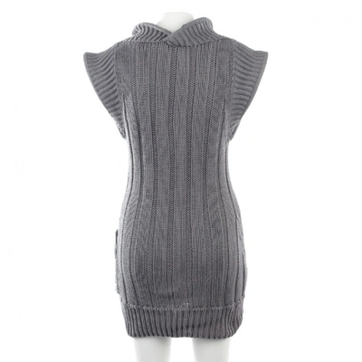 Pre-owned Fendi Grey Cotton Dress