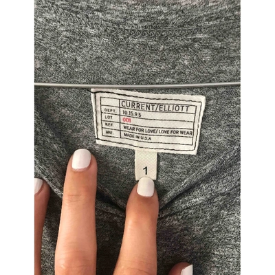 Pre-owned Current Elliott Grey Cotton Dress