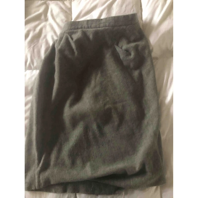 Pre-owned Vivienne Westwood Red Label Wool Mid-length Skirt In Grey