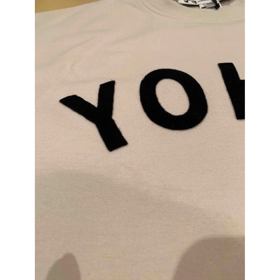 Pre-owned Y-3 Beige Cotton Top