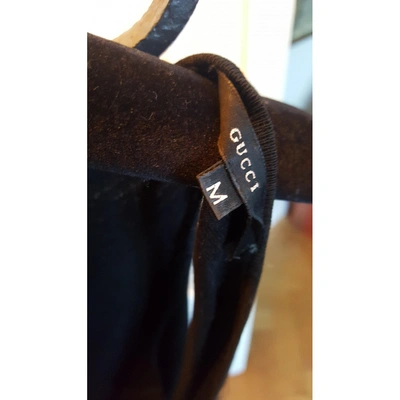 Pre-owned Gucci Black Wool  Top