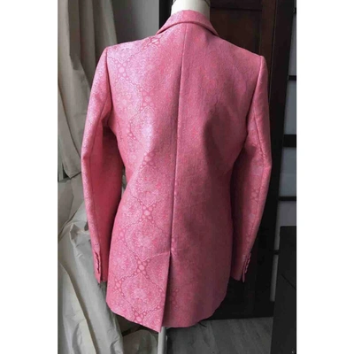 Pre-owned Stella Mccartney Pink Cotton Jacket