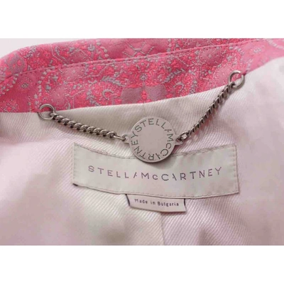 Pre-owned Stella Mccartney Pink Cotton Jacket