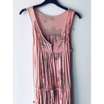 Pre-owned Juicy Couture Maxi Dress In Pink