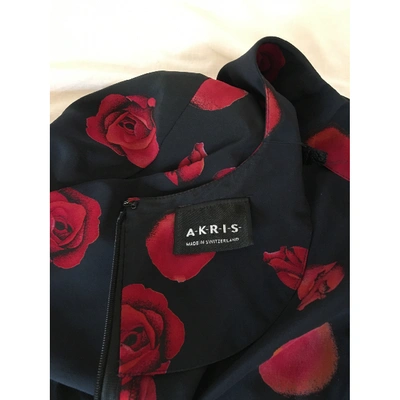 Pre-owned Akris Silk Dress