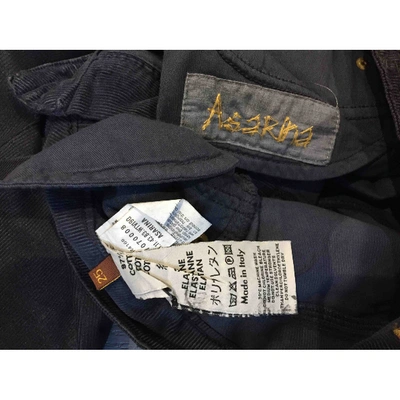 Pre-owned Notify Large Pants In Navy