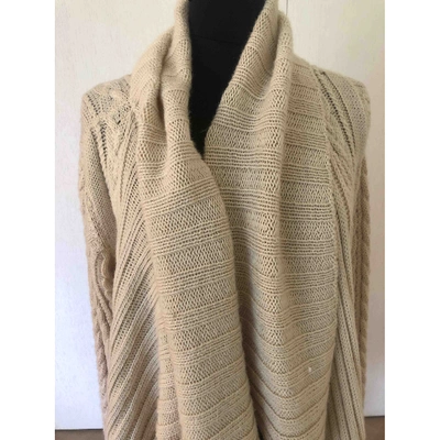 Pre-owned Catherine Malandrino Beige Wool Coat