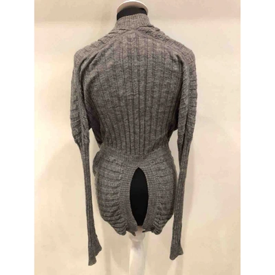 Pre-owned Alexander Wang Wool Knitwear In Grey