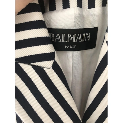 Pre-owned Balmain Cotton Jacket