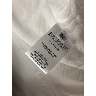 Pre-owned Balmain Cotton Jacket