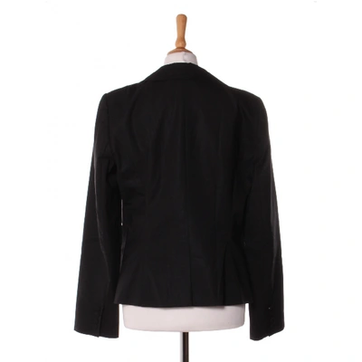 Pre-owned Tara Jarmon Black Cotton Jacket