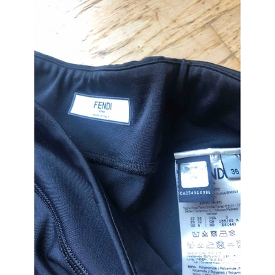 Pre-owned Fendi Black Shorts