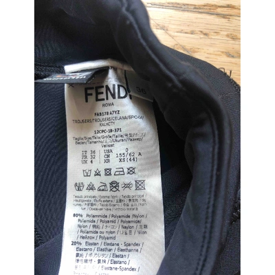 Pre-owned Fendi Black Shorts