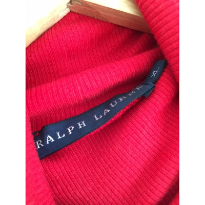 Pre-owned Ralph Lauren Jumper In Red