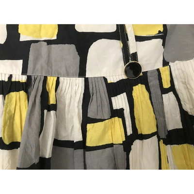 Pre-owned Club Monaco Silk Mini Skirt In Multicolour