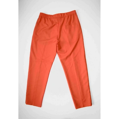 Pre-owned Barena Venezia Straight Pants In Orange
