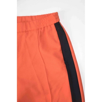Pre-owned Barena Venezia Straight Pants In Orange