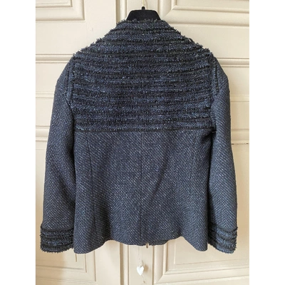 Pre-owned Chanel Blue Wool Jacket