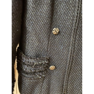 Pre-owned Chanel Blue Wool Jacket
