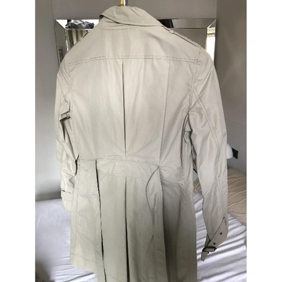 Pre-owned Aspesi Trench Coat In Beige