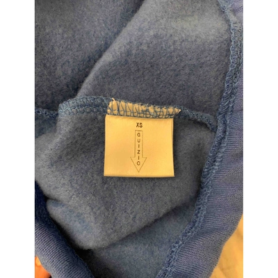 Pre-owned Danielle Guizio Blue Cotton Jacket