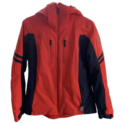 Pre-owned Rossignol Red Leather Jacket
