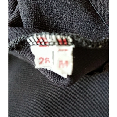 Pre-owned Harrods Black Trousers