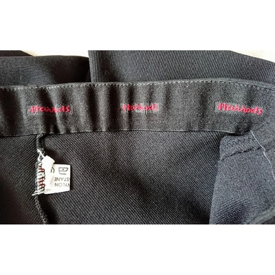 Pre-owned Harrods Black Trousers