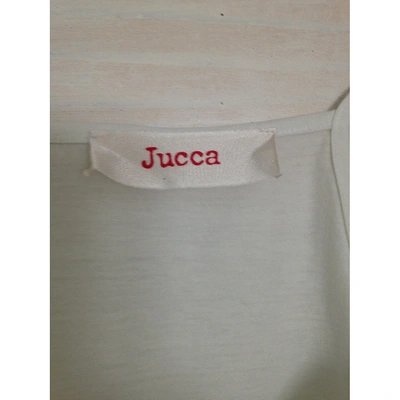 Pre-owned Jucca Camisole In White