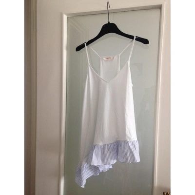 Pre-owned Jucca Camisole In White