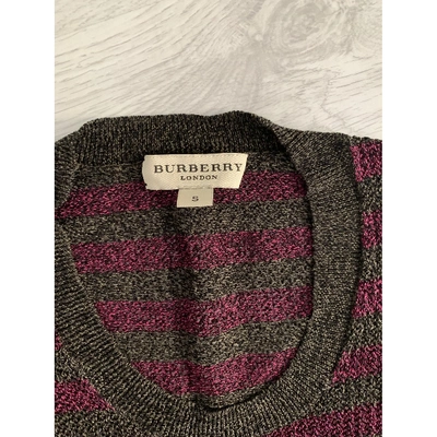 Pre-owned Burberry Silk Jumper In Other