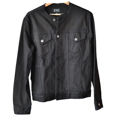 Pre-owned Eve Denim Jacket In Black