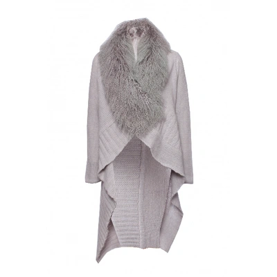 Pre-owned Blumarine Wool Cardigan In Grey