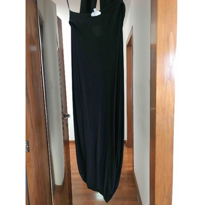 Pre-owned Max Mara Mini Dress In Black