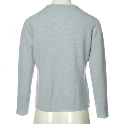 Pre-owned Queene And Belle Cashmere Jumper In Blue