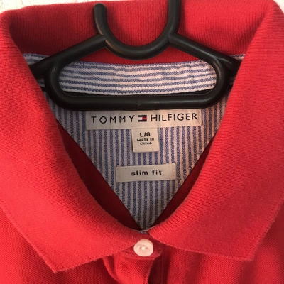 Pre-owned Tommy Hilfiger Red Top