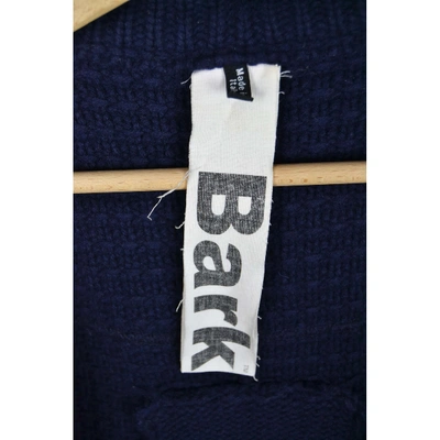 Pre-owned Bark Blue Wool Coat