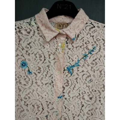 Pre-owned N°21 Pink Cotton Top