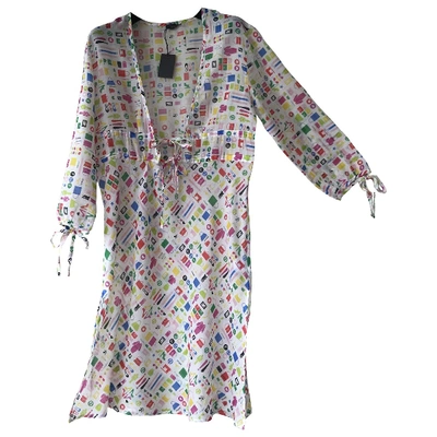 Pre-owned Fendi Mid-length Dress In Multicolour