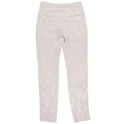 Pre-owned Isabel Marant Trousers In Pink