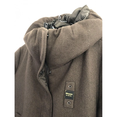 Pre-owned Blauer Jacket In Khaki