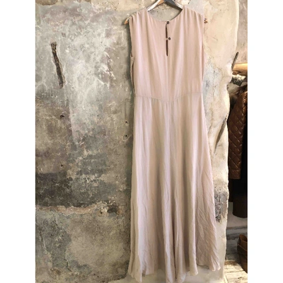 Pre-owned Golden Goose Pink Silk Dress