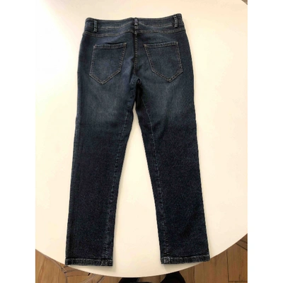 Pre-owned Brunello Cucinelli Straight Jeans In Blue